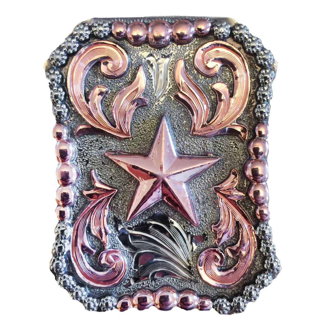 Copper Texas Star Money Clip