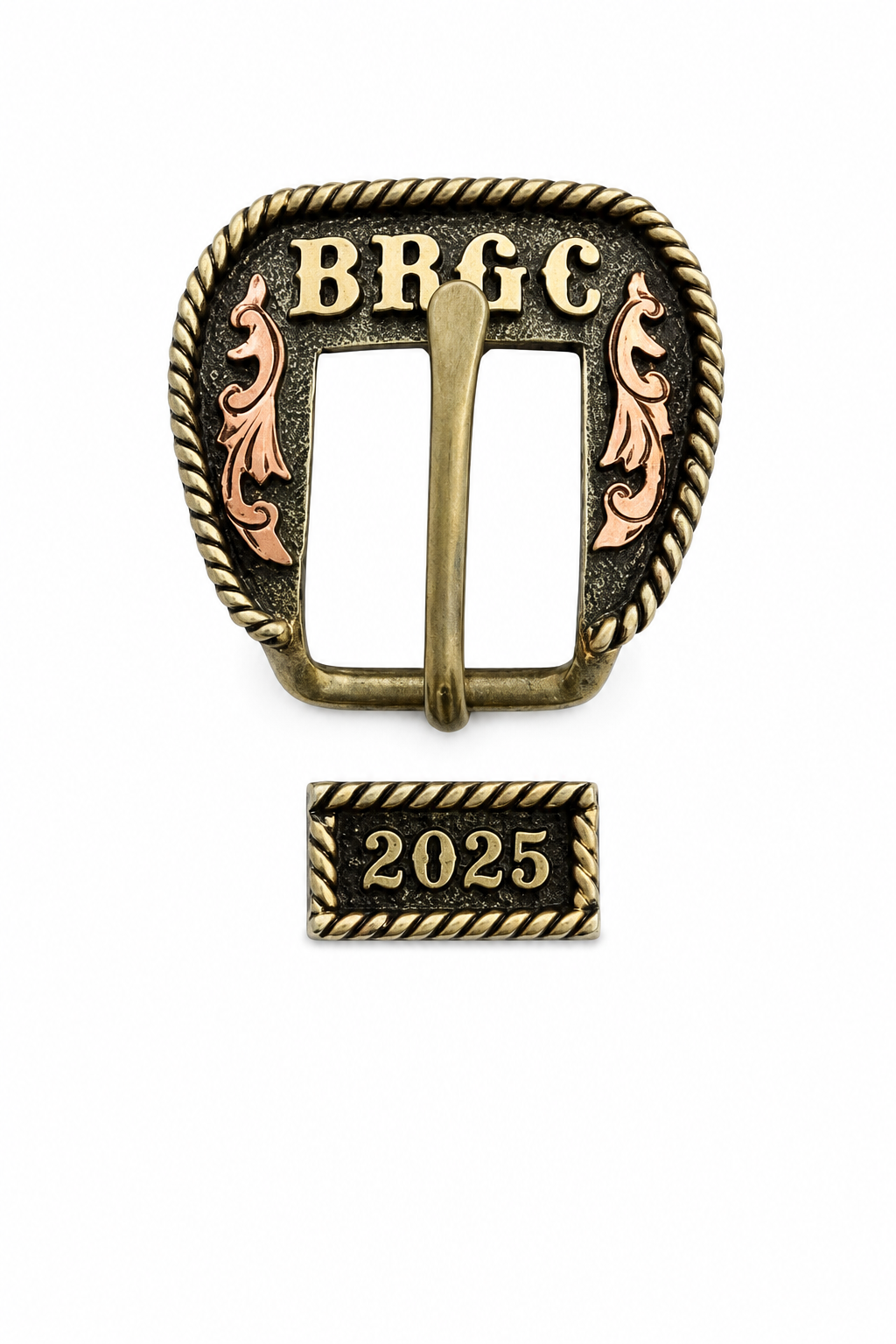 Copper Crest Headstall Buckle