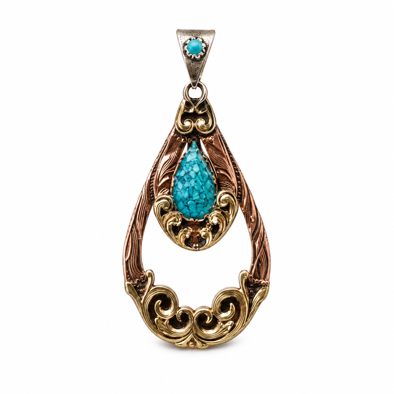 Sonoran Scroll Pendant