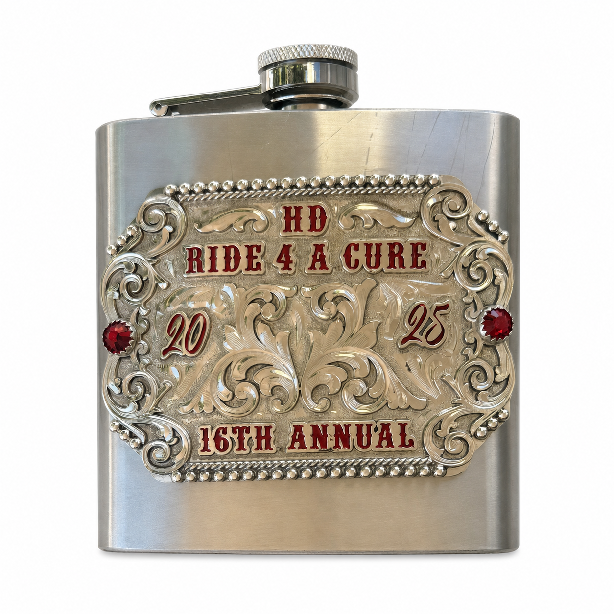 Redstone Scroll Trophy Flask