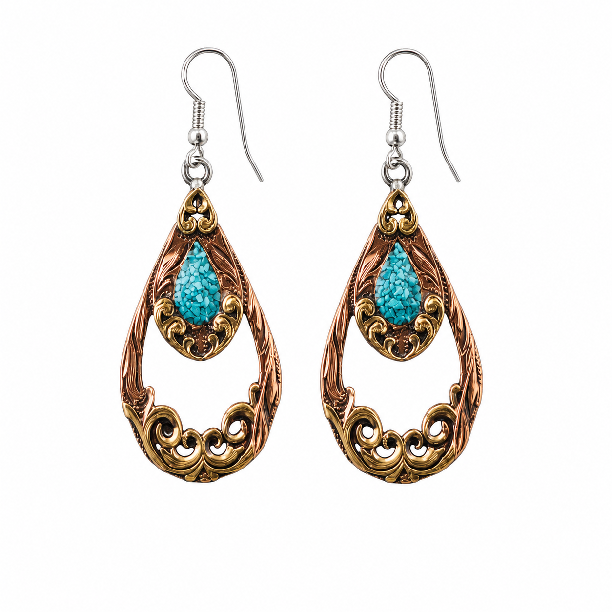 Sonoran Scroll Earrings