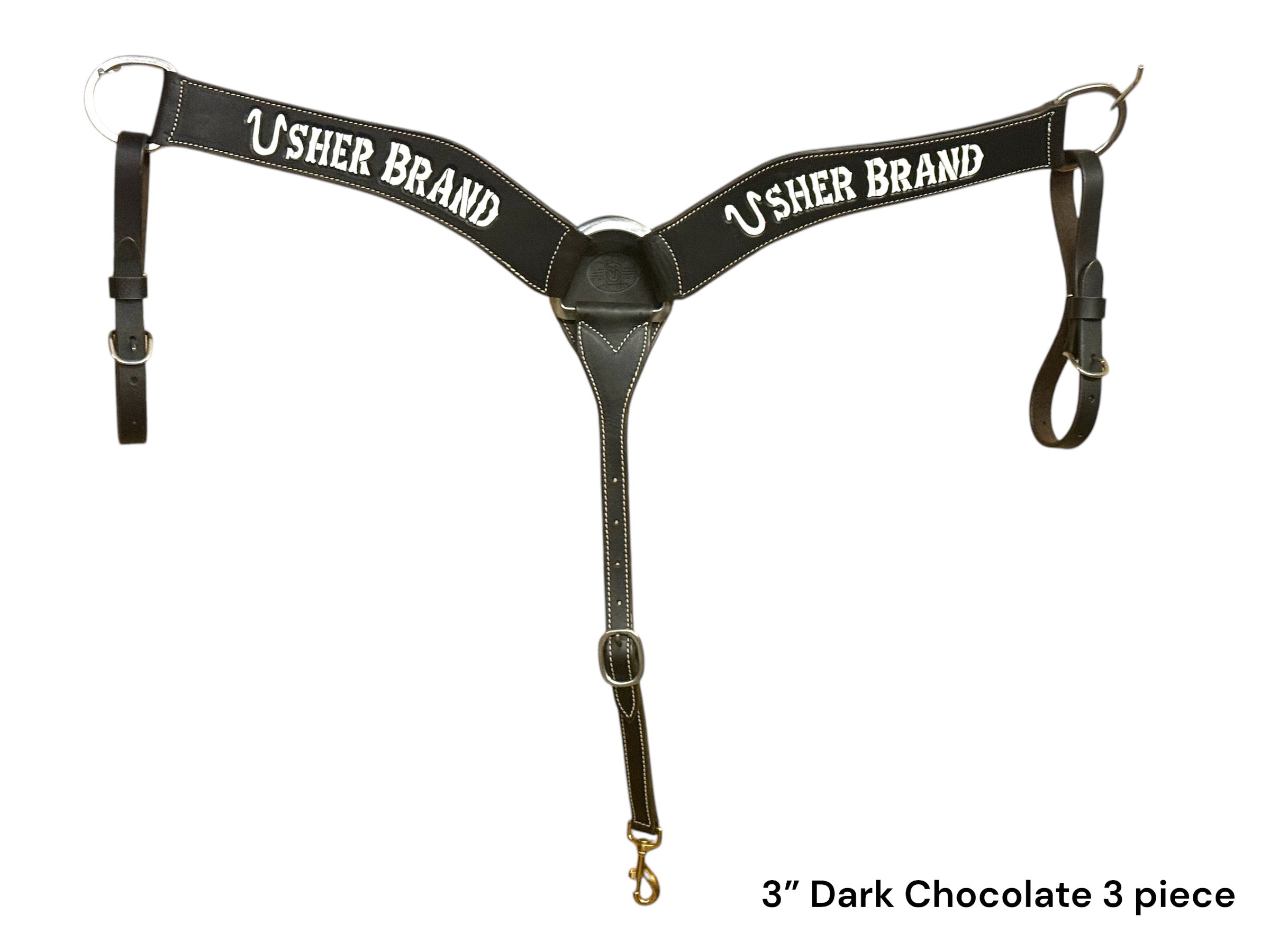 2 3/4”Chocolate Breast Collar