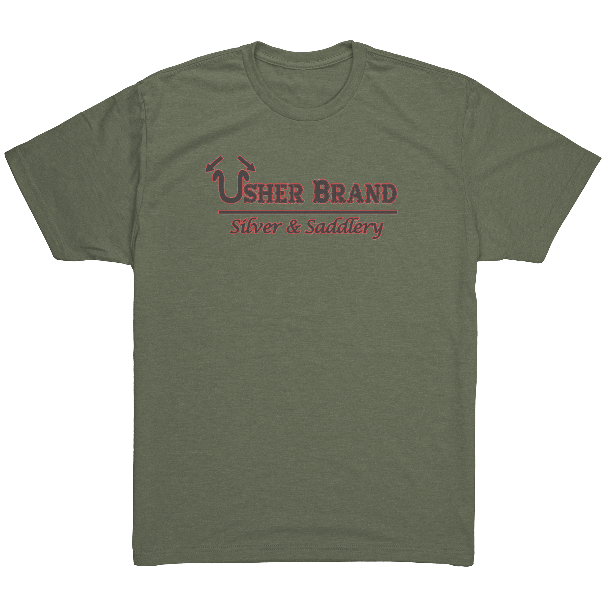 Usher_Brand_Mens_Tee_Shirt_Black__Oran_Military_Green_Mockup.png_15426851