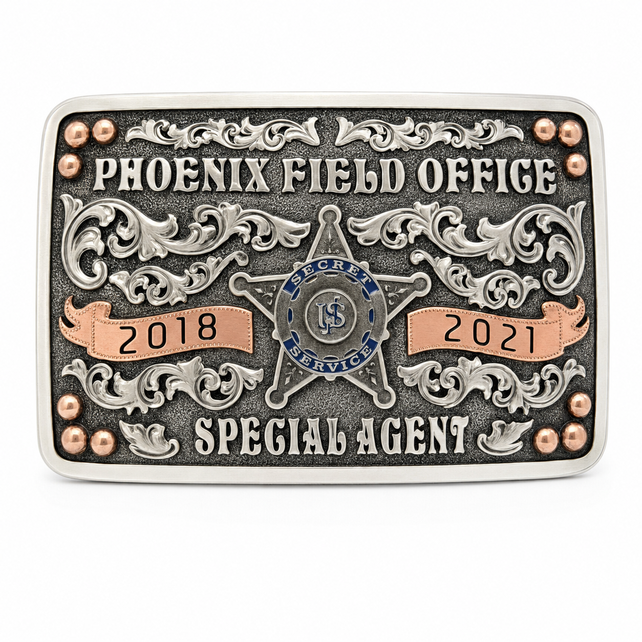 Phoenix Field Office Commemorative Buckle