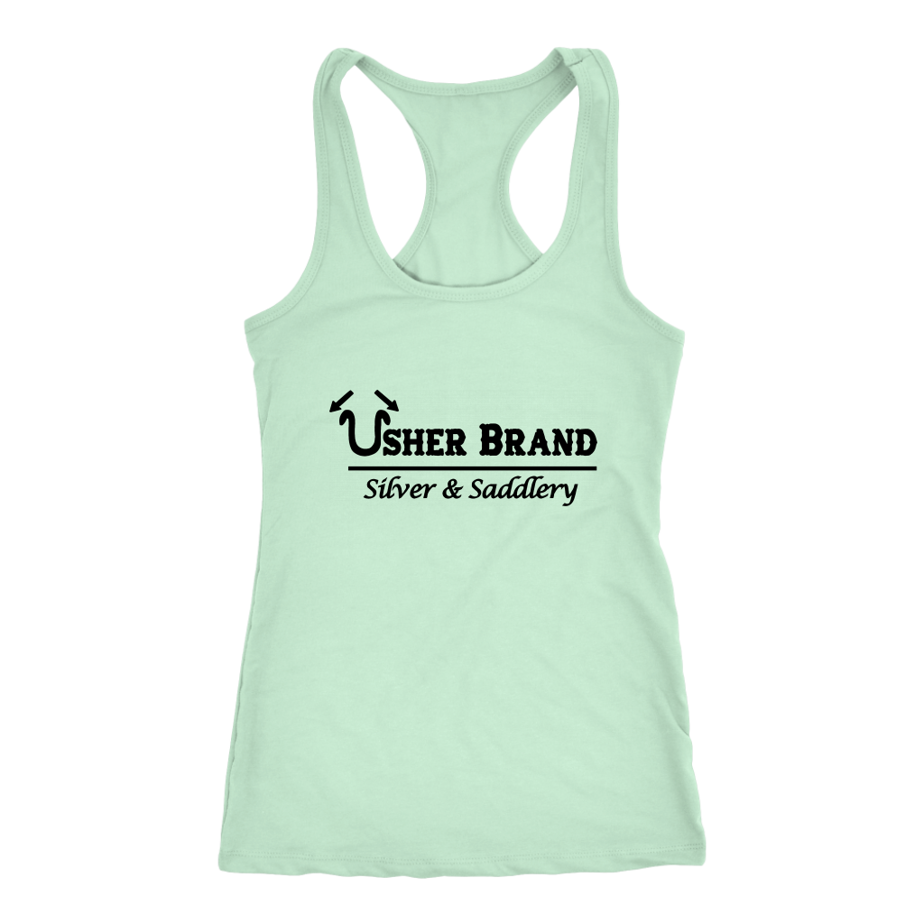 Usher Brand Womens Racer Back Tank top