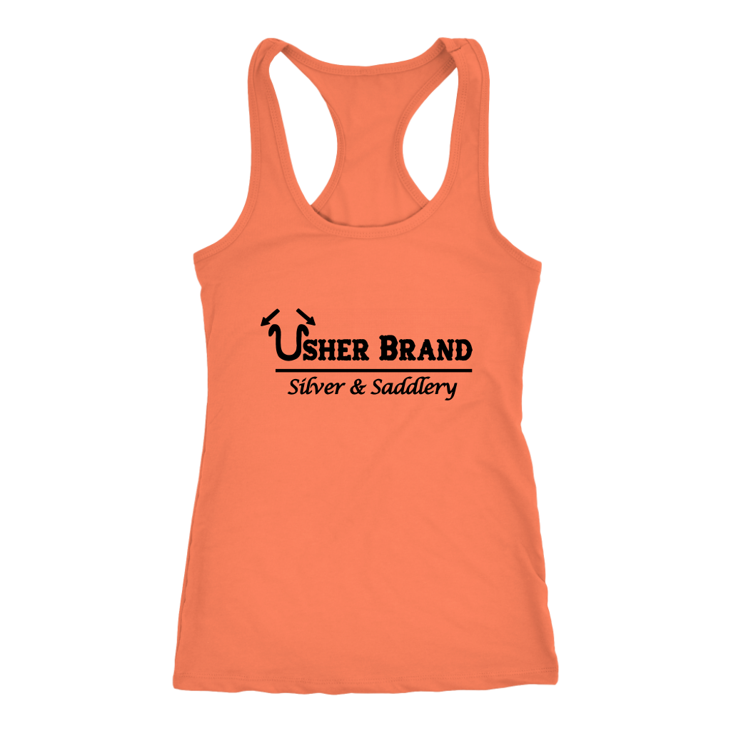 Usher Brand Womens Racer Back Tank top