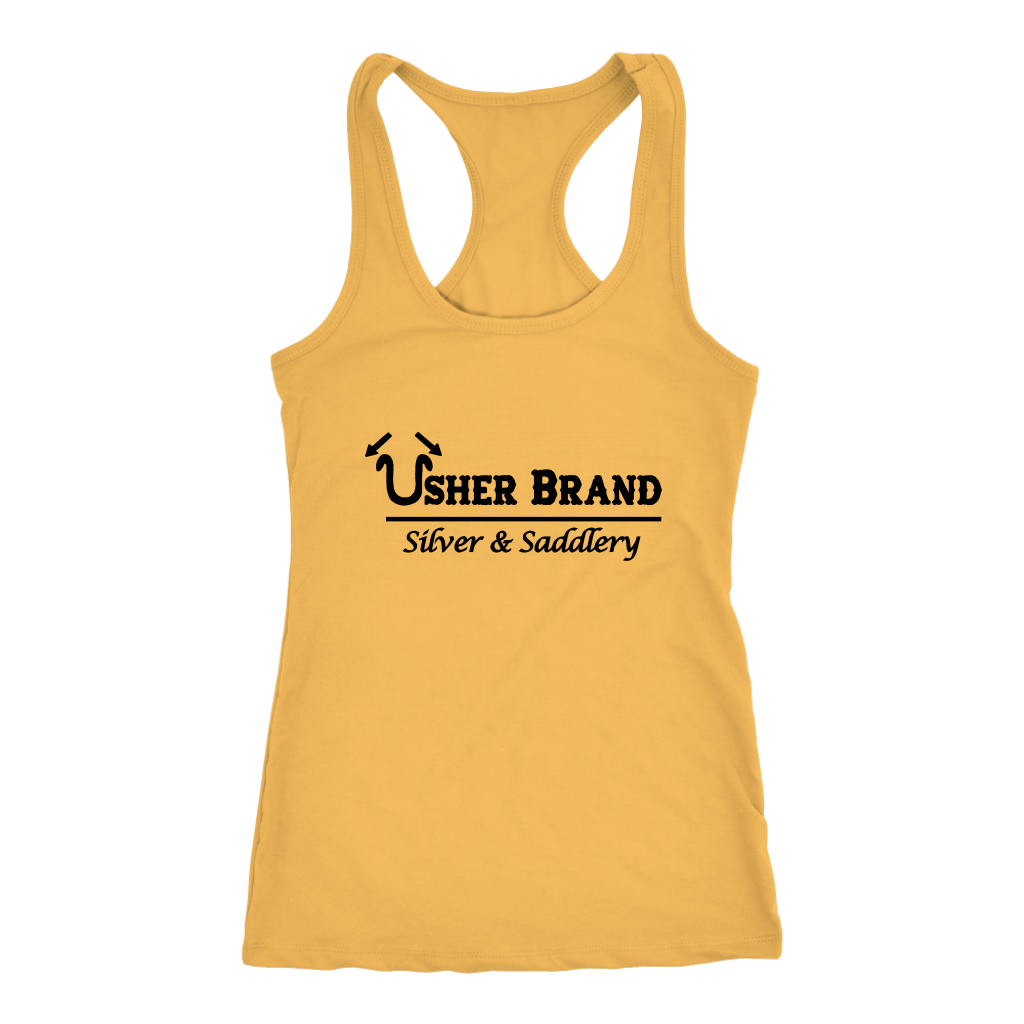 Usher Brand Womens Racer Back Tank top
