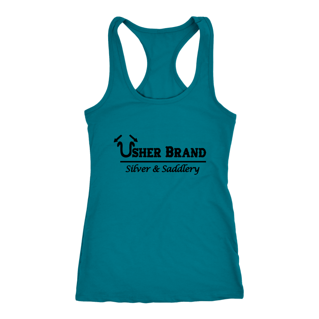 Usher Brand Womens Racer Back Tank top