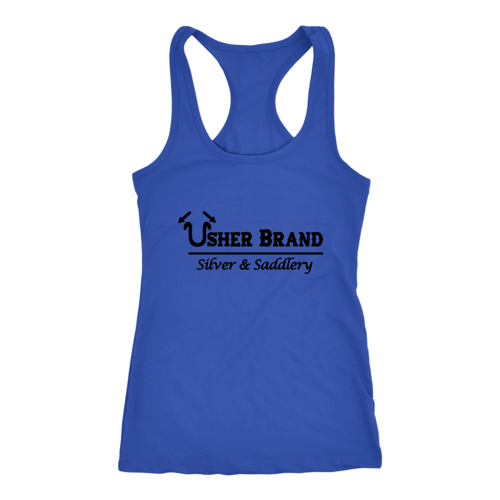 Usher Brand Womens Racer Back Tank top