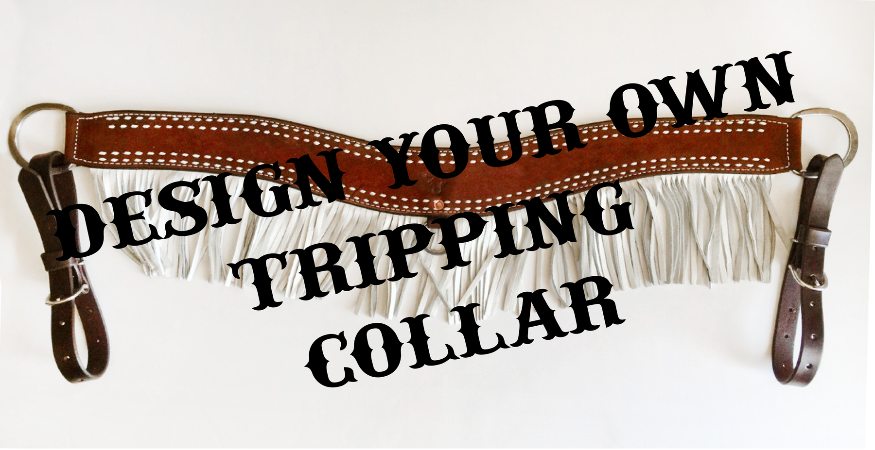 Build Your Own Trophy Tripping Collar Usher Brand Silver & Saddlery