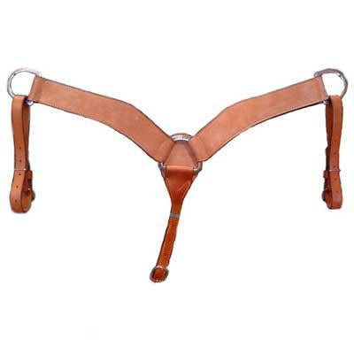 2 3/4" Rough Out Team Roper Breastcollar; UBBC-003