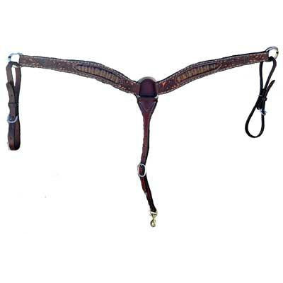 2" Caiman Inlay Breastcollar; UBBC-006