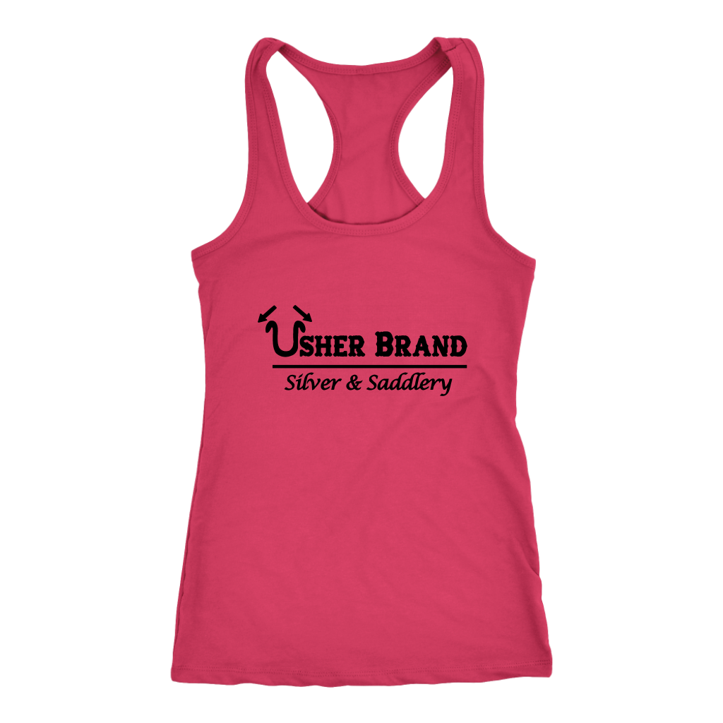 Usher Brand Womens Racer Back Tank top