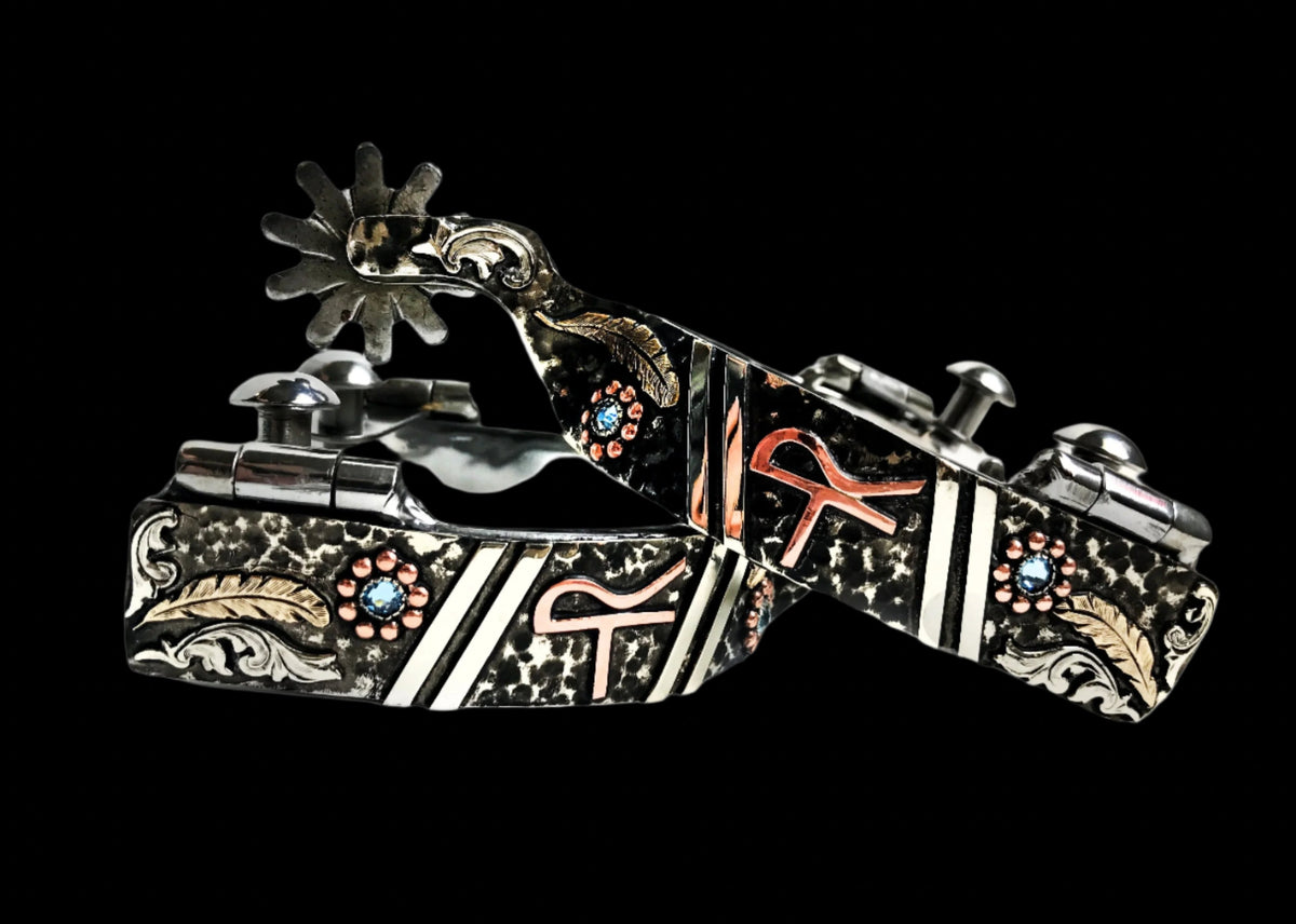 Usher Brand Boutique Branded Spurs 004