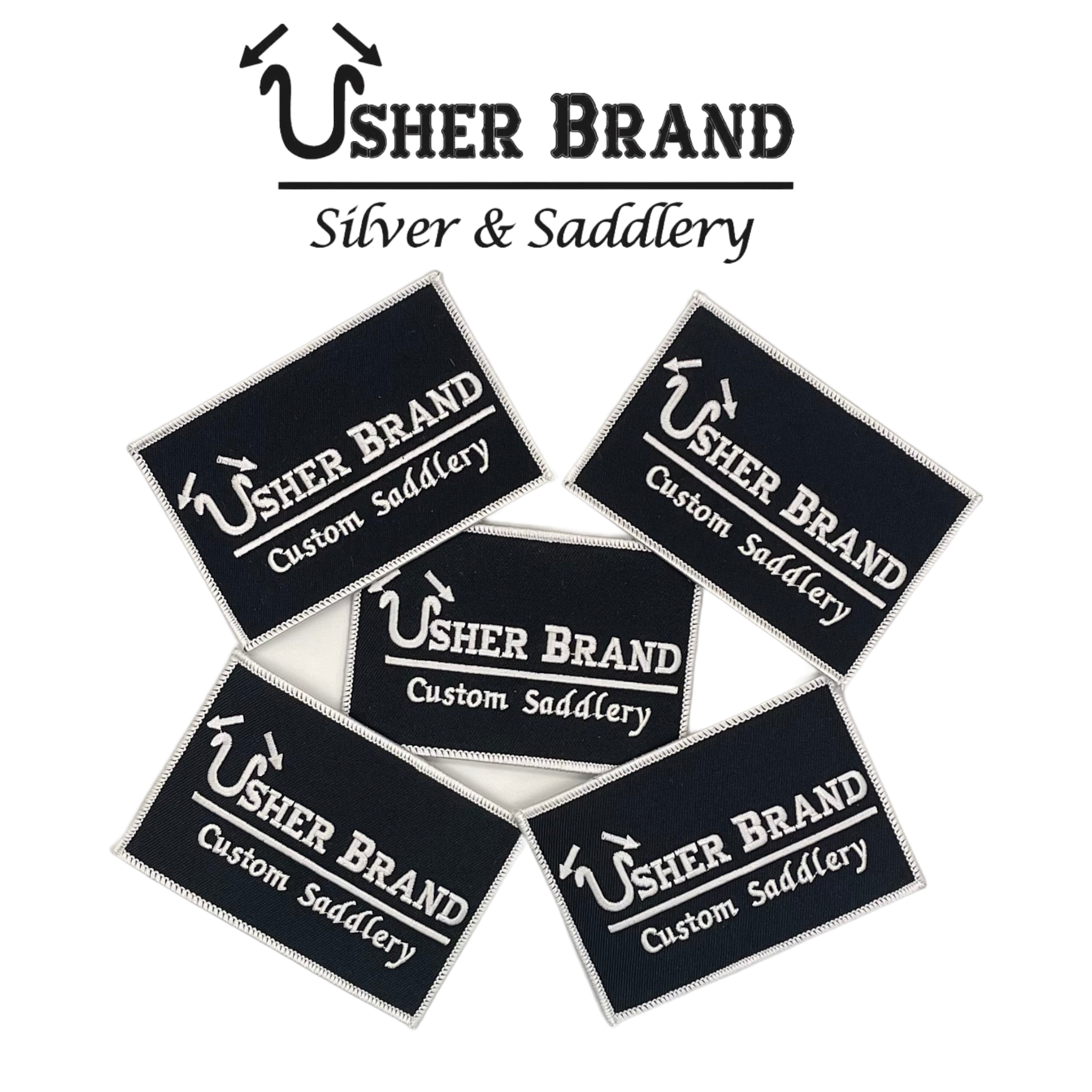 Usher Brand Logo Patches