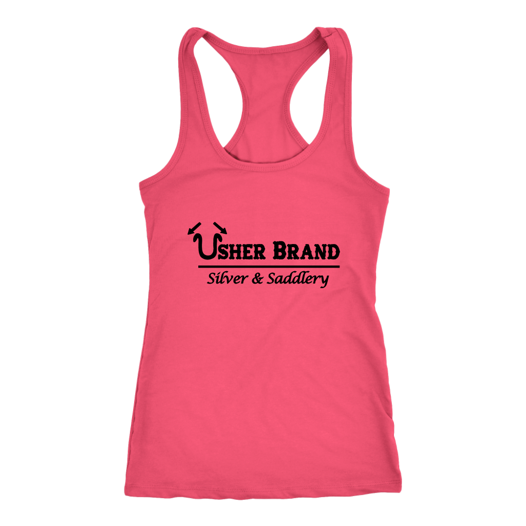 Usher Brand Womens Racer Back Tank top
