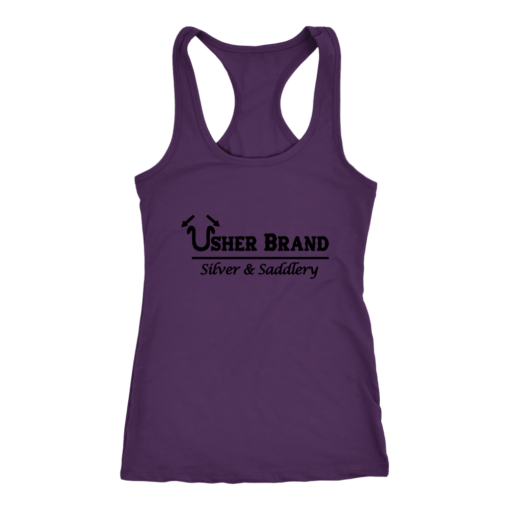 Usher Brand Womens Racer Back Tank top